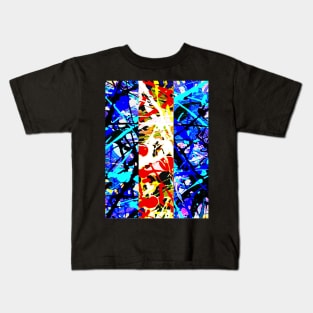 paint splash 80s Kids T-Shirt